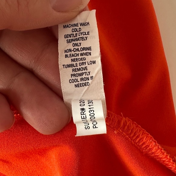 RLX Ralph Lauren Sport Men’s Polo Shirt Size L Orange Golf Athletic Preppy - Picture 9 of 10